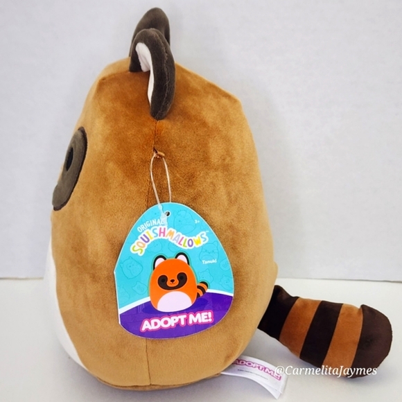 TANUKI 🐼 Adopt Me Brown Panda X Original Squishmallow by Kelly Toy ☆ NWT ☆ - Picture 2 of 9